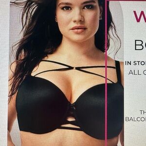 EUC Strappy Balconette Bra